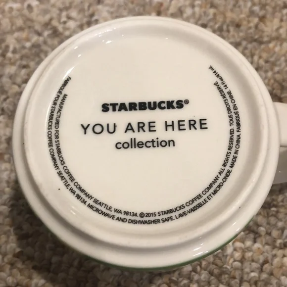 Starbucks You Are Here Mug DENVER 2015 New condition - Picture 5 of 5
